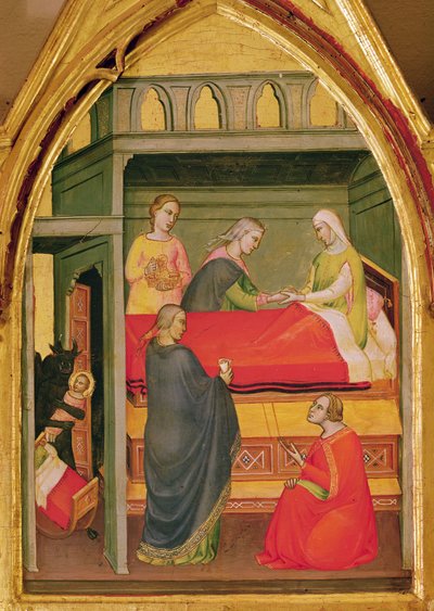 The Birth of St. Bartholomew by Lorenzo di Niccolò